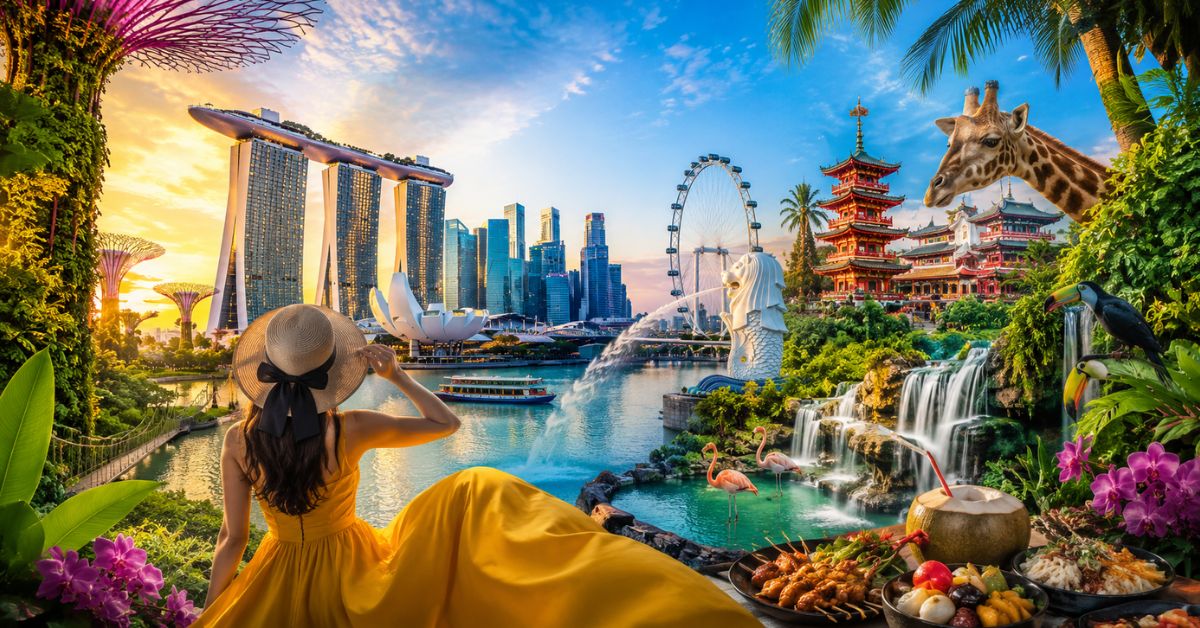 Itinerary for Singapore - 4 Days and 3 Nights of Exotic Exploration